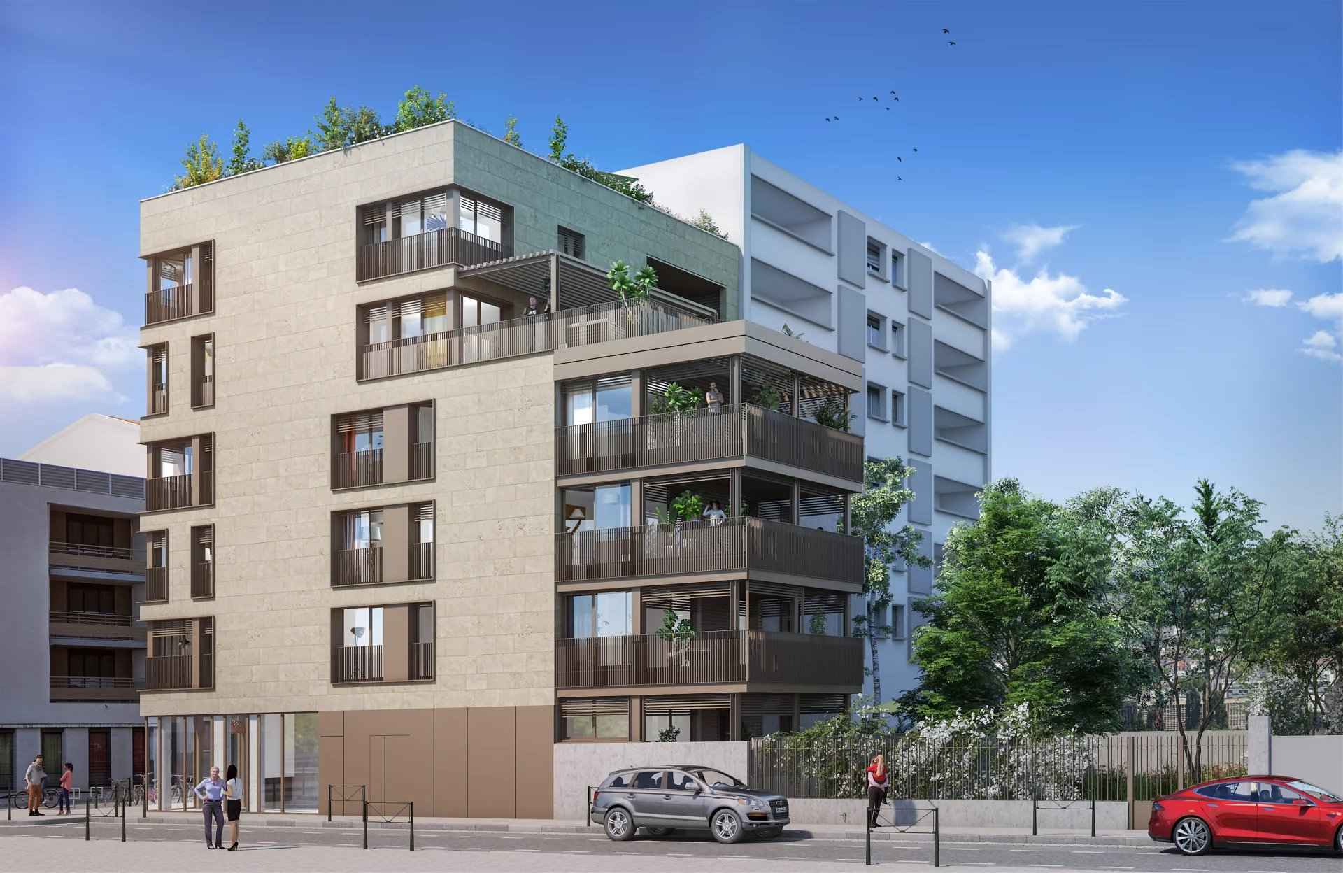 À vendre appartement 67 m² Lyon 3 - Montchat 