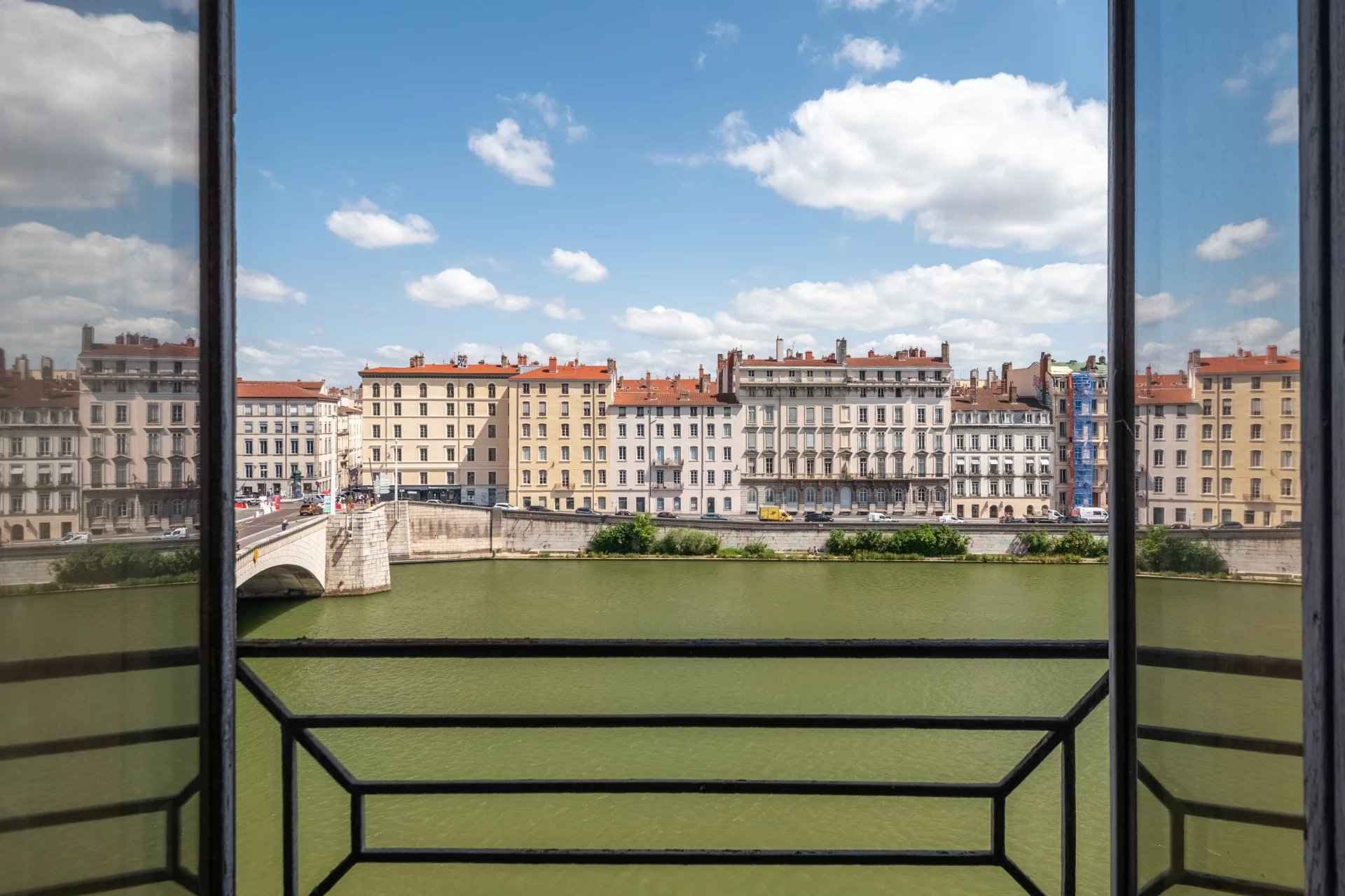 Vue sur la Saône à Lyon Vue sur la Saône à Lyon