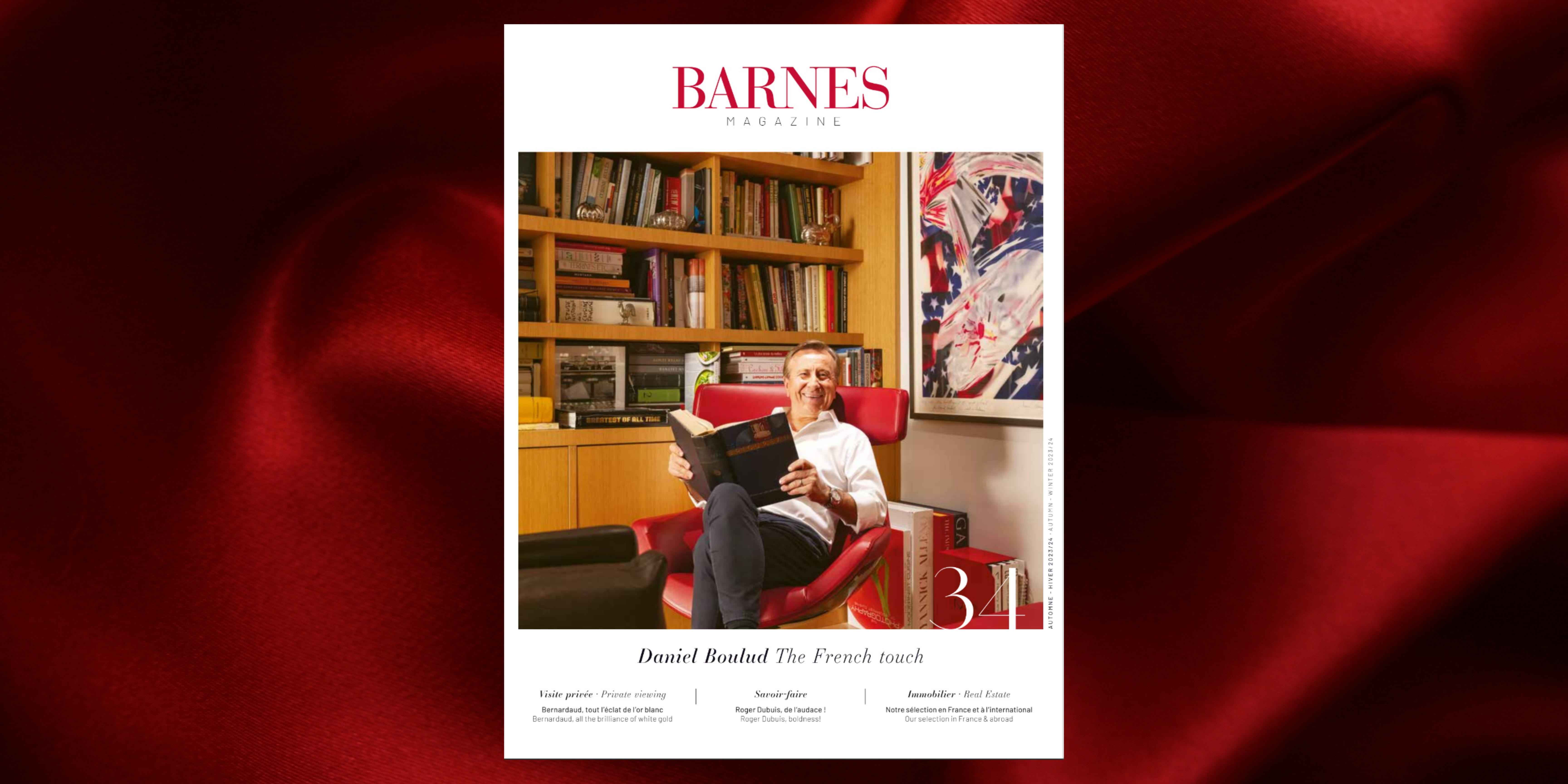 Couverture BARNES Magazine 34 