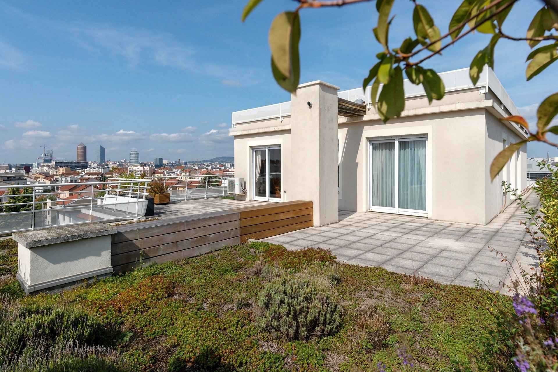 Toit terrasse Appartement - Barnes Lyon, agence immobilière de prestige