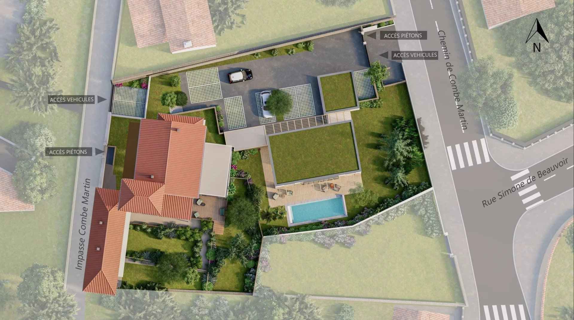 Vente VEFA - Maison avec piscine de 165m² à Caluire Vassieux