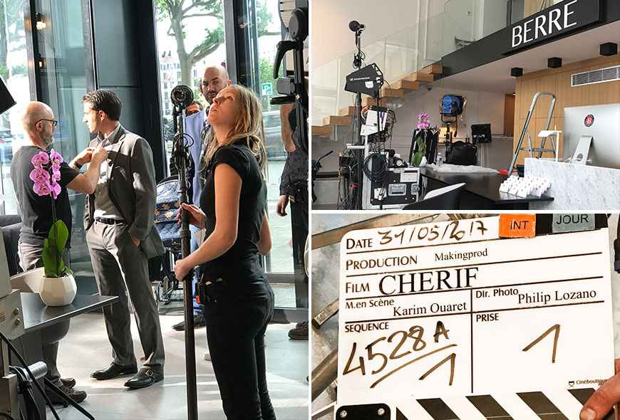 tournage de la série chérif Barnes Lyon