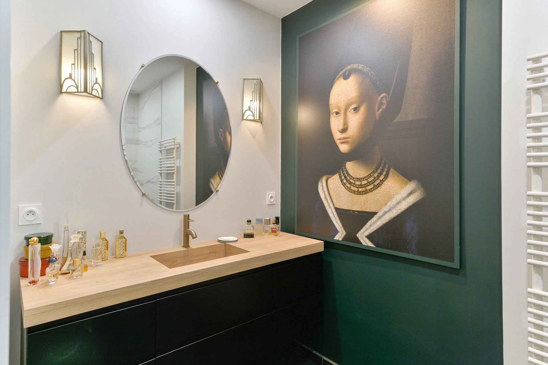 Salle de bains appartement - Barnes Lyon, agence immobilière de prestige